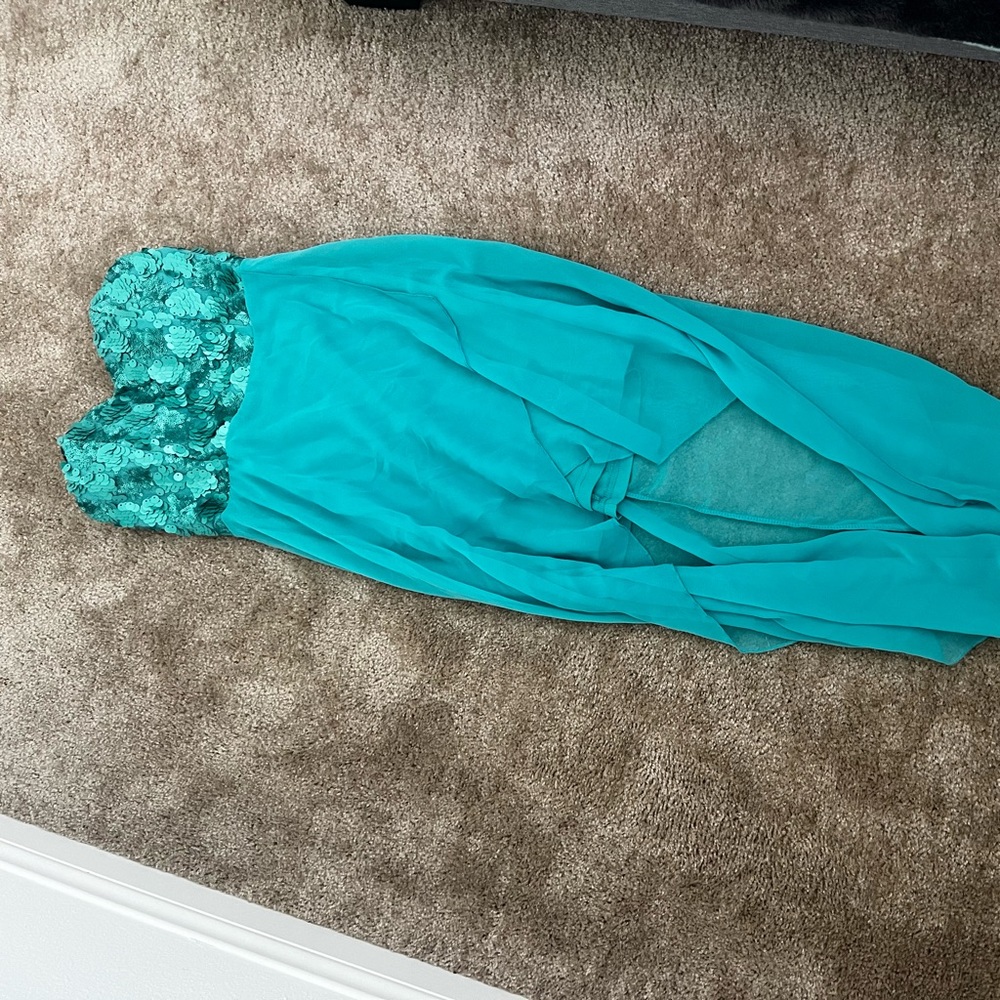 Blue formal dress